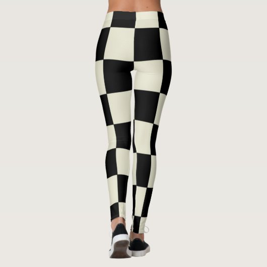 Chessboard-Lektion Leggings (Rückseite)