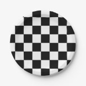 Chessboard Pappteller (Vorderseite)