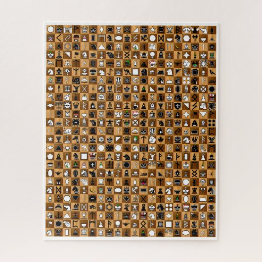 ChessCraft Rätsel Puzzle (Vertikal)