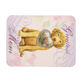Chessie Heart Mama Magnet (Horizontal)
