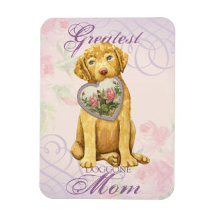 Chessie Heart Mama Magnet