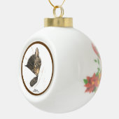 Chessie the Kitten Keramik Ball Ornament (Rechts)