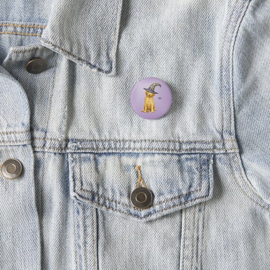 Chessie Witch Pinback Button (Beispiel)