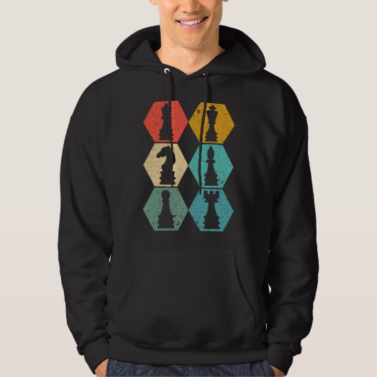 Chessmen Chess Figure Pawn Player Hoodie (Vorderseite)