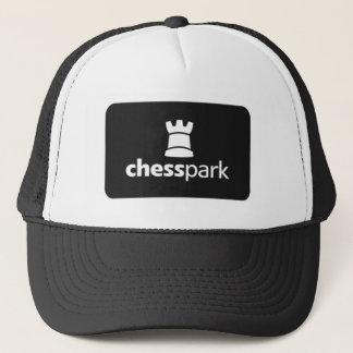 Chesspark_Logo_bw Truckerkappe