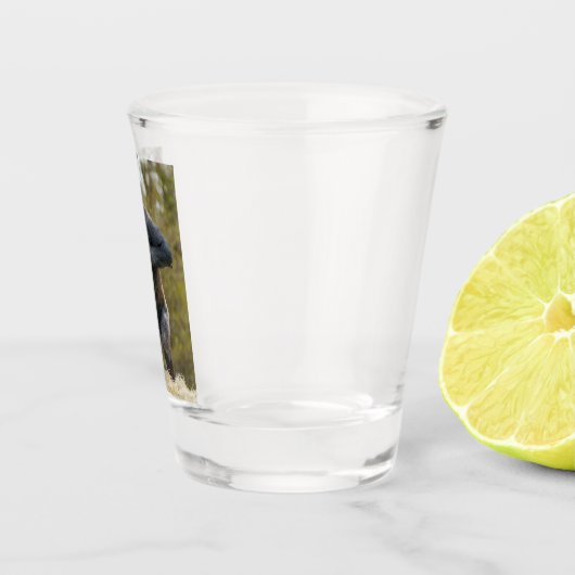 Chest Beating Gorilla Schnapsglas (Rechts)