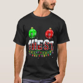 Chest Nuts Christmas Funny Matching Couple Chestnu T-Shirt (Vorderseite)