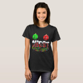 Chest Nuts Christmas Funny Matching Couple Chestnu T-Shirt (Vorne ganz)