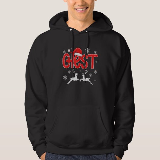 Chest Nuts Christmas Matching Couple Chestnuts 1 Hoodie (Vorderseite)