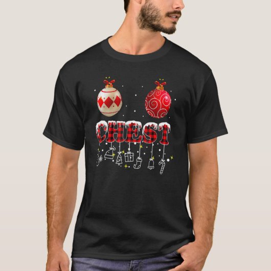 Chest Nuts Christmas Matching Couple Chestnuts 1 T-Shirt (Vorderseite)