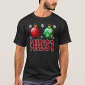 Chest Nuts Christmas   Matching Couple Chestnuts 7 T-Shirt (Vorderseite)