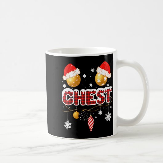 Chest Nuts Christmas Matching Couple Chestnuts Kaffeetasse (Rechts)