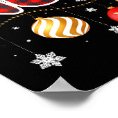 Chest Nuts Christmas Matching Couple Chestnuts Poster (Ecke)