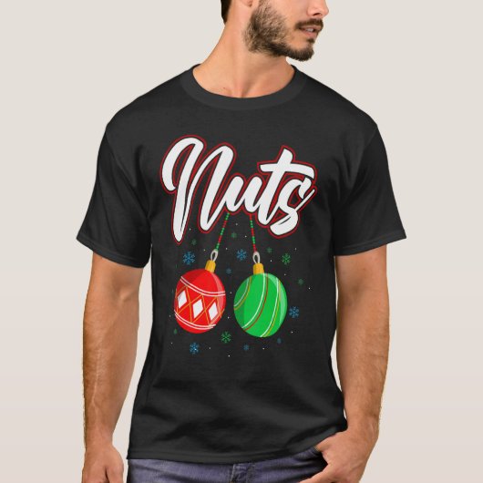 Chest Nuts Christmas Matching Couple Chestnuts T-Shirt (Vorderseite)