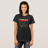 Chest Nuts Christmas Matching Couple Chestnuts T-Shirt (Vorne ganz)