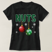 Chest Nuts Christmas T Shirt Matching Paar Chest (Design vorne)