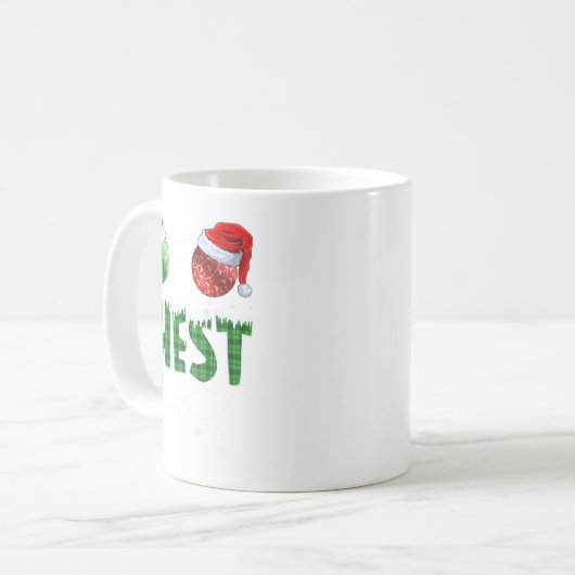 Chest Nuts Christmas T Shirt Matching Paar Chest Kaffeetasse (Vorderseite Links)