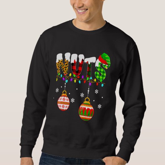 Chest Nuts Couples Christmas Chestnuts Adult Match Sweatshirt (Vorderseite)