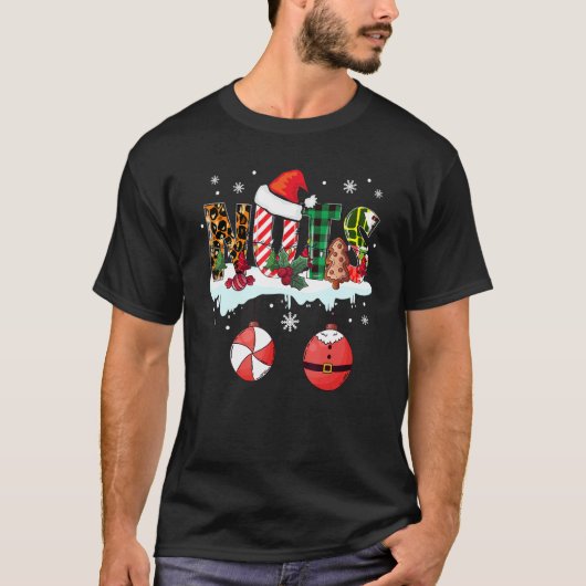 Chest Nuts Couples Christmas Chestnuts Adult Match T-Shirt (Vorderseite)
