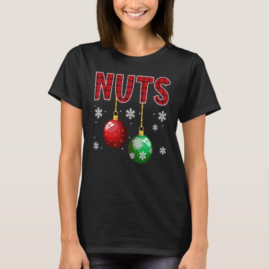 Chest Nuts Matching Chestnuts Christmas Couples N T-Shirt (Vorderseite)