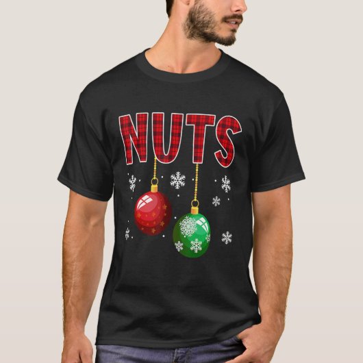 Chest Nuts Matching Chestnuts Christmas Couples T-Shirt (Vorderseite)