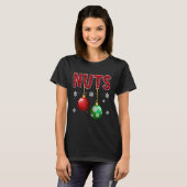 Chest Nuts Matching Chestnuts   Christmas Couples  T-Shirt (Vorne ganz)