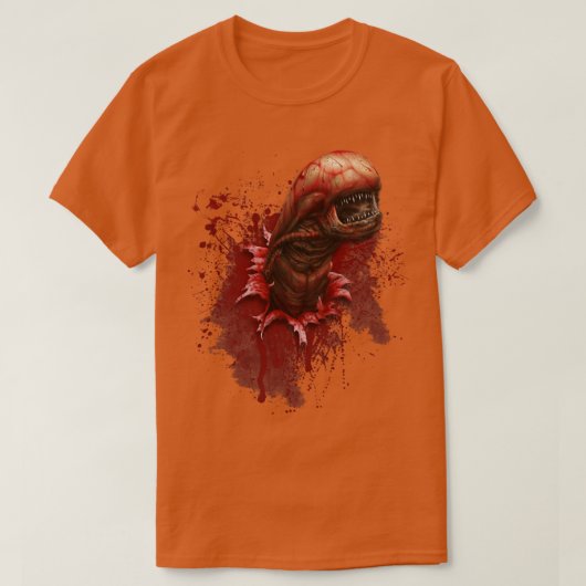 Chestburster-ALIEN T-Shirt (Design vorne)