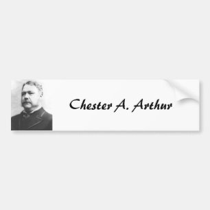 Chester A. Arthur 21 Autoaufkleber