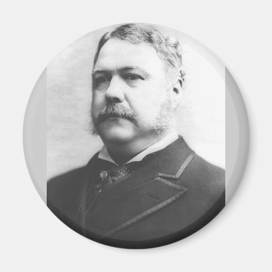 Chester A. Arthur 21 Magnet (Vorne)