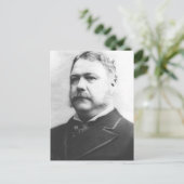 Chester A. Arthur 21 Postkarte (Stehend Vorderseite)