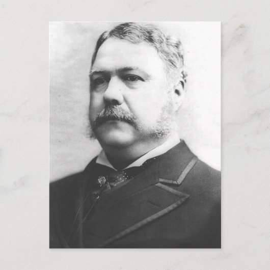 Chester A. Arthur 21 Postkarte (Vorderseite)