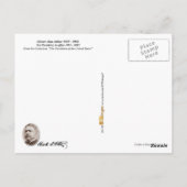 Chester A. Arthur - 21. Präsident der USA Postkarte (Rückseite)