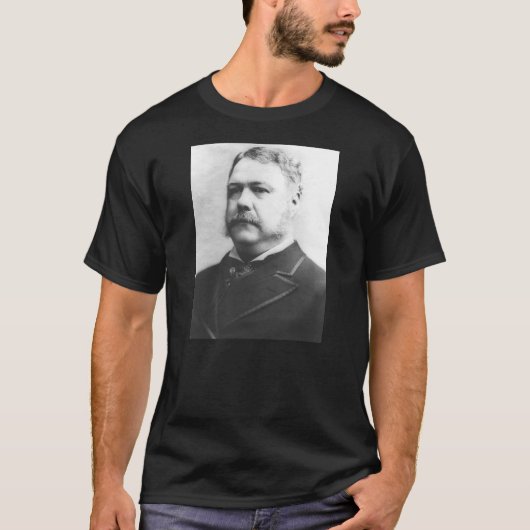 Chester A. Arthur 21. Präsident T-Shirt (Vorderseite)