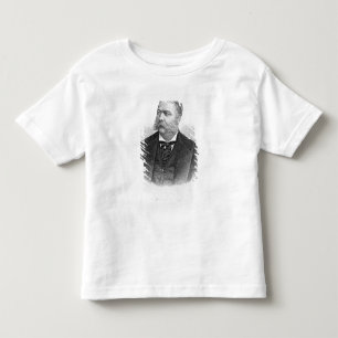 Chester Alan Arthur, graviert von A. Weger Kleinkind T-shirt