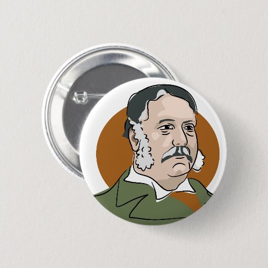Chester Arthur Button (Vorne & Hinten)