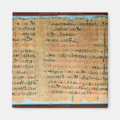 Chester Beatty Medical Papyrus Magnet (Vorne)