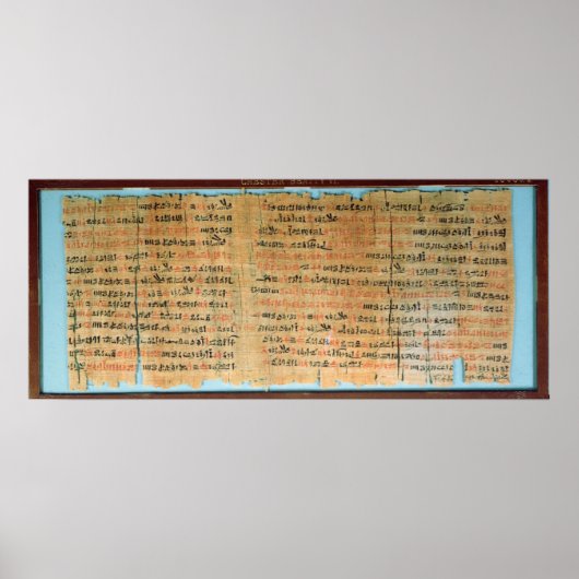 Chester Beatty Medical Papyrus Poster (Vorne)