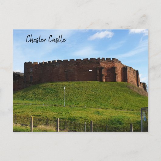 Chester Castle Postkarte (Vorderseite)
