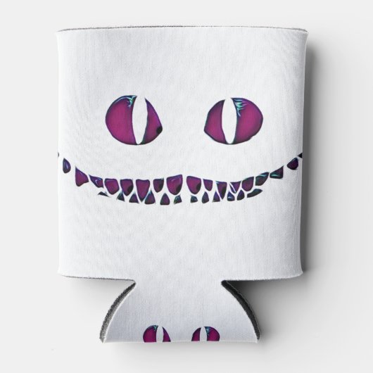 Chester Cat face grinsen Alice im Wunderland Dosenkühler (Vorderseite)