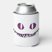 Chester Cat face grinsen Alice im Wunderland Dosenkühler (Kanne Rückseite)
