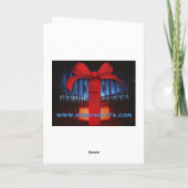 Chester Cathedral greeting card Karte (Rückseite)