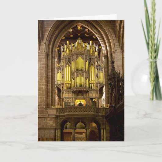Chester Cathedral greeting card Karte (Vorderseite)