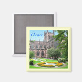 Chester Cathedral Magnet (Vorderseite/Rückseite)