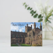 Chester Cathedral Postkarte (Stehend Vorderseite)