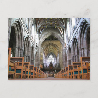 Chester Cathedral Postkarte