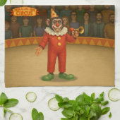 Chester chimp clown geschirrtuch (Gefaltet)