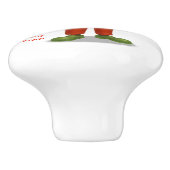 Chester chimp clown keramikknauf (Seitenansicht)