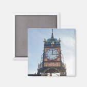 Chester City Walls Clock Magnet (Vorderseite/Rückseite)