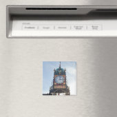 Chester City Walls Clock Magnet (In Situ (Geschirrspüler))