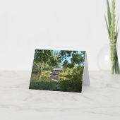 Chester Covered Bridge Note Card Dankeskarte (Vorderseite)